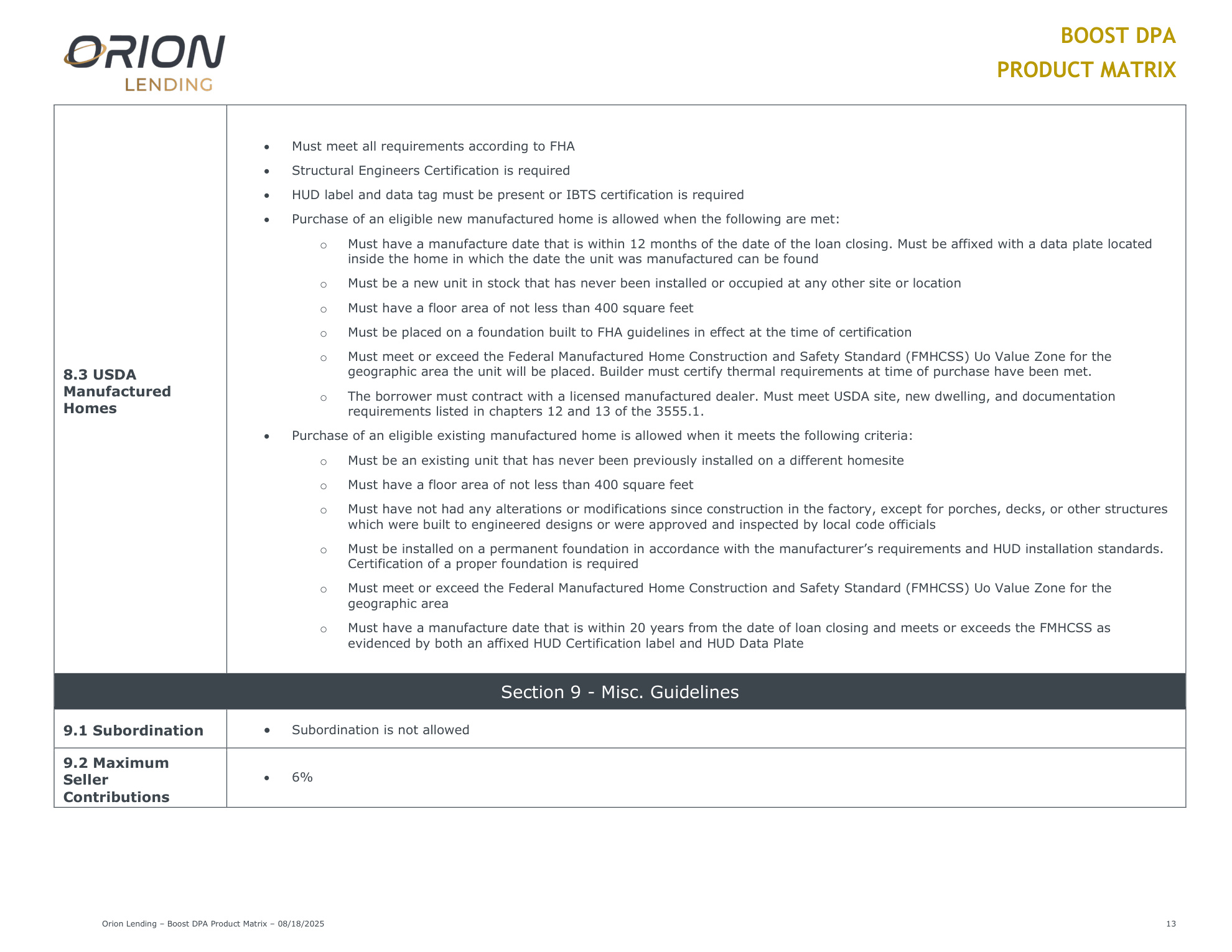 Boost Down Payment Assistance Program - Page 14